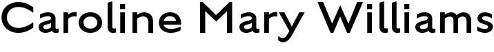 Caroline Mary Williams